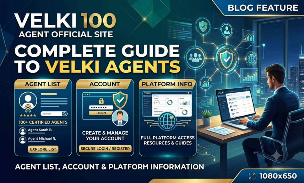 Velki 100 Agent Official Site: Complete Guide to Velki Agent List, Account & Platform Information